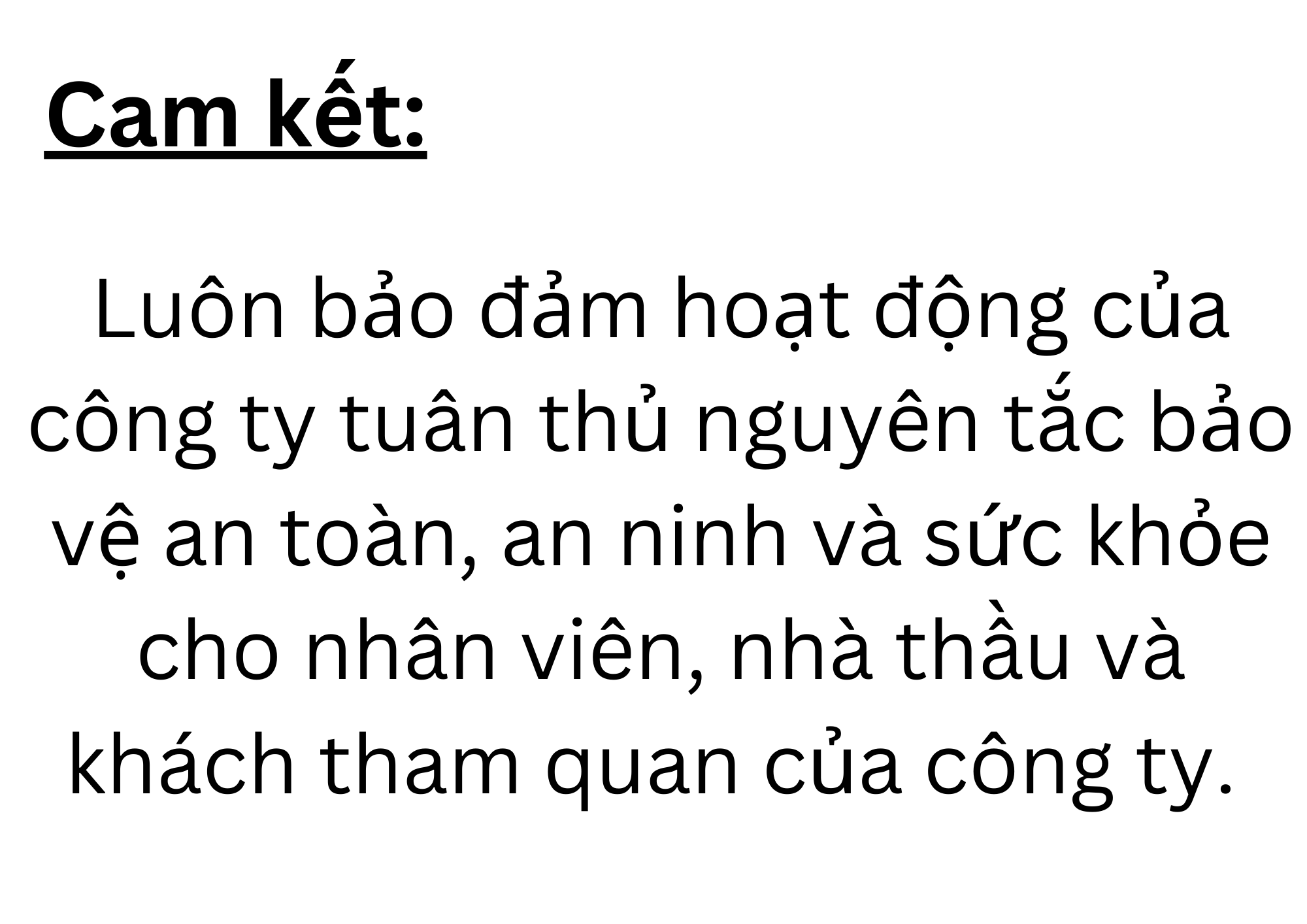 Cam kết của chúng tôi-140503