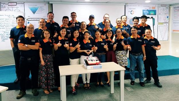 The first Lean Level 3 – Lean Practitioner Training Course has successfully finished